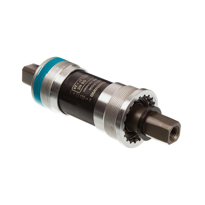 Shimano, BB-UN300 LL113, Square Taper BB, British, 68mm, : 113mm, Silver