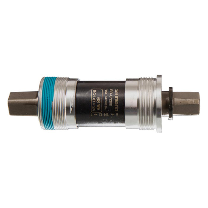 Shimano, BB-UN300 LL113, Square Taper BB, British, 68mm, : 113mm, Silver
