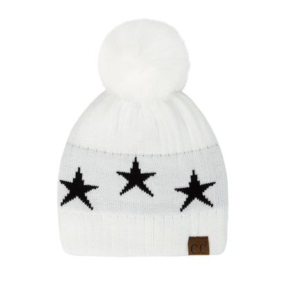 CC Star Pom Beanie
