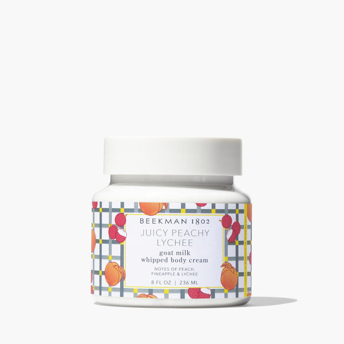 Beekman 1802 Juicy Peachy Lychee Whipped Body Cream Beekman 1802 Juicy Peachy Lychee Whipped Body Cream Bath and Body