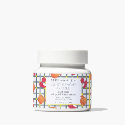 Beekman 1802 Juicy Peachy Lychee Whipped Body Cream Beekman 1802 Juicy Peachy Lychee Whipped Body Cream Bath and Body