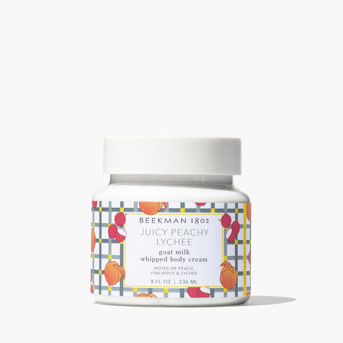 Beekman 1802 Juicy Peachy Lychee Whipped Body Cream Beekman 1802 Juicy Peachy Lychee Whipped Body Cream Bath and Body