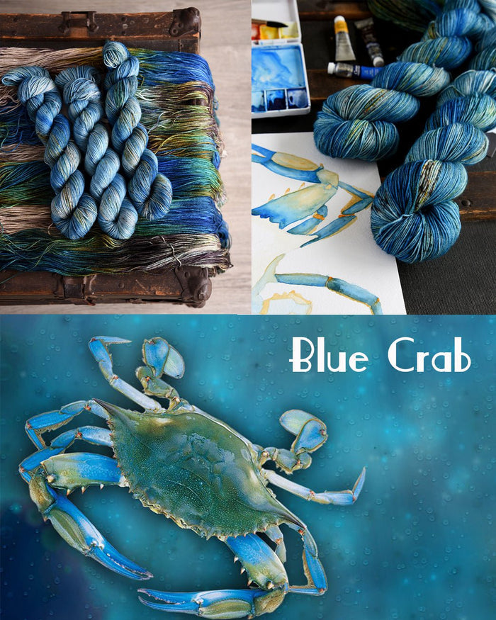 Destination Yarn Preorder Blue Crab - Dyed to Order
