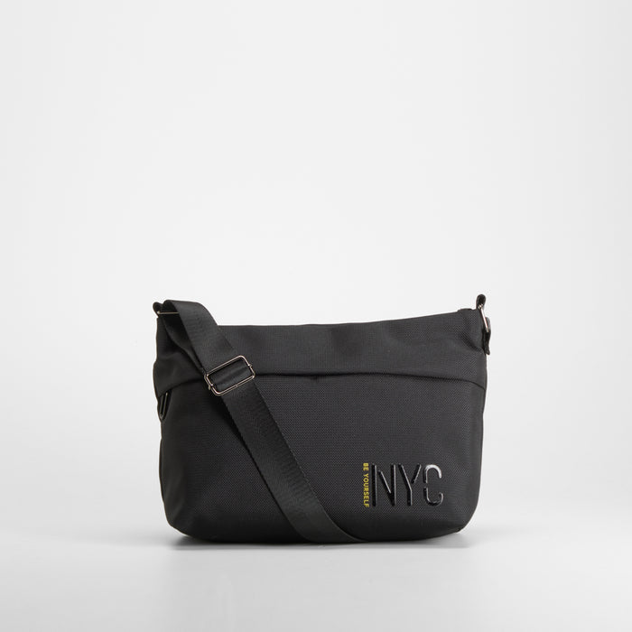 Bolso bandolera correa ajustable negro NYC