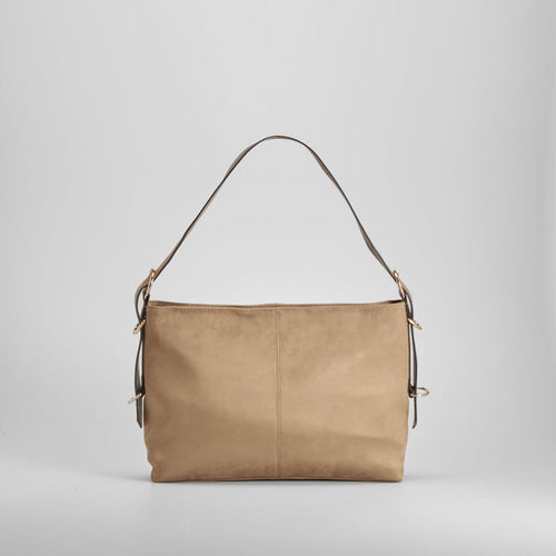 Bolso hombro beige PICCOLA PIU