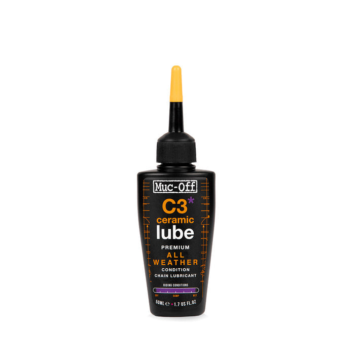 Muc-Off, C3 Ceramic All Weather Lube, Lubricant, 50ml
