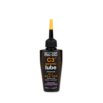 Muc-Off, C3 Ceramic All Weather Lube, Lubricant, 50ml