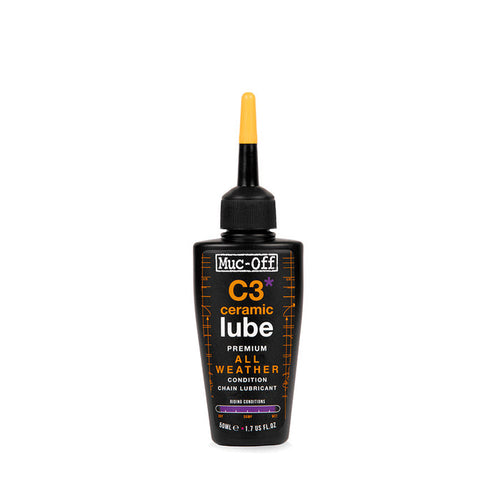 Muc-Off, C3 Ceramic All Weather Lube, Lubricant, 50ml