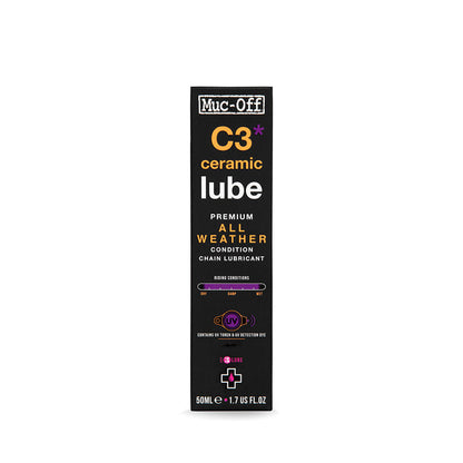 Muc-Off, C3 Ceramic All Weather Lube, Lubricant, 50ml