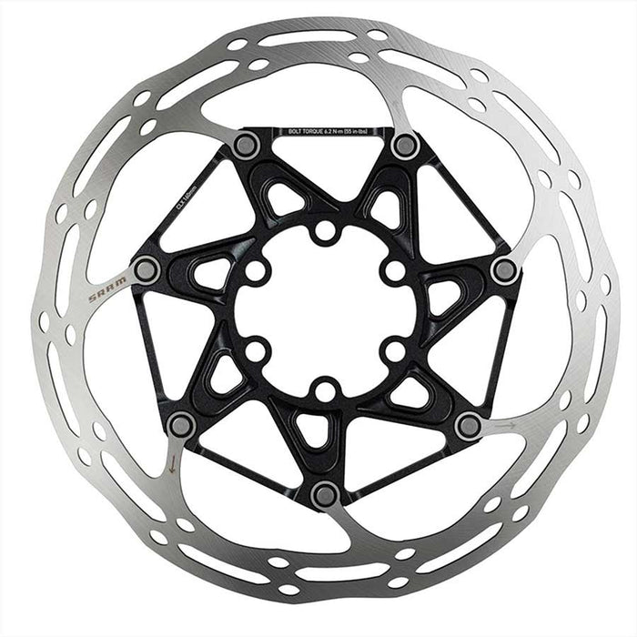 SRAM, Centerline 2 Piece Rounded, Disc brake rotor, ISO 6B, 140mm