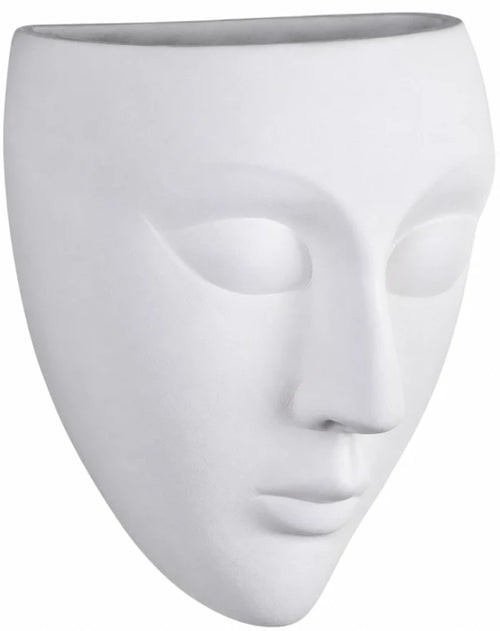 Ceramic Vase For Mystiface Modern Small, White Flower Vase - Mystiface
