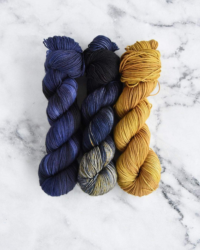 Destination Yarn fingering weight yarn City of Lights - dyed to order