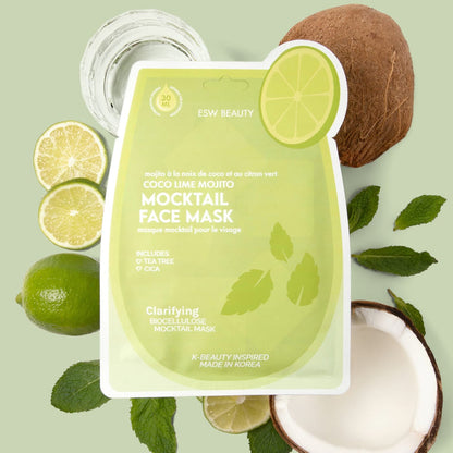 Clarifying Coco Lime Mojito Mocktail Face Mask Clarifying Coco Lime Mojito Mocktail Face Mask Bath and Body
