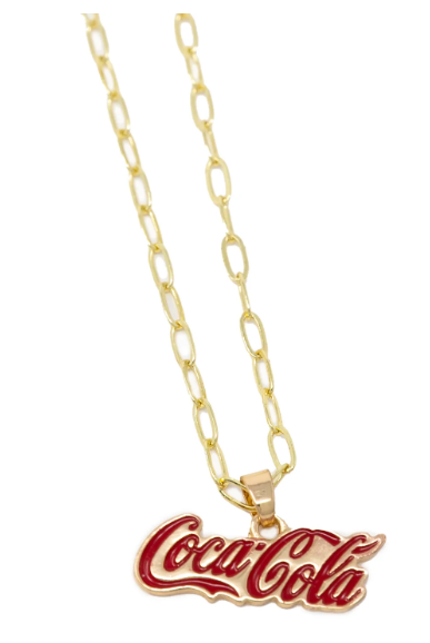 Coca-Cola Classic Logo Necklace