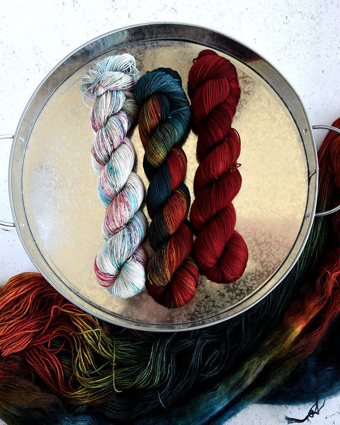 Destination Yarn Knitting Kit County Fair Trio