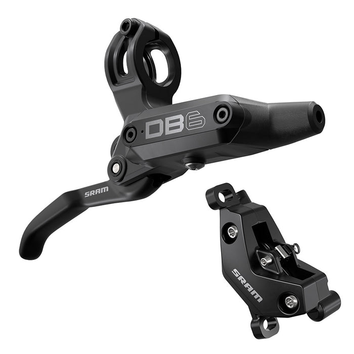 SRAM, DB6 A1, MTB Hydraulic Disc Brake, Left, Post mount, Black