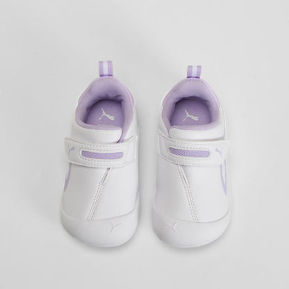 Deportiva Kitten velcro barefoot bebé blanca PUMA