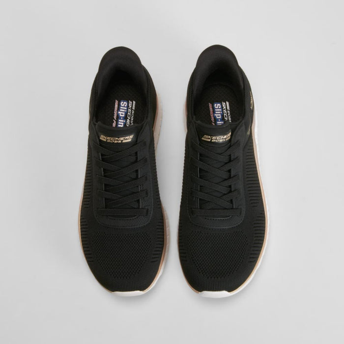 Deportiva Slip-ins cómoda negra SKECHERS
