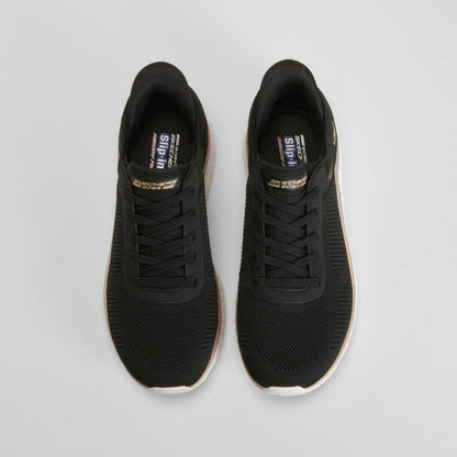 Deportiva Slip-ins cómoda negra SKECHERS