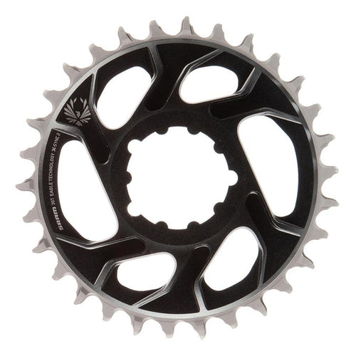 SRAM, Eagle, Chainring, Teeth: 30, Speed: 11/12, BCD: Direct Mount, Aluminum, Grey, 6mm