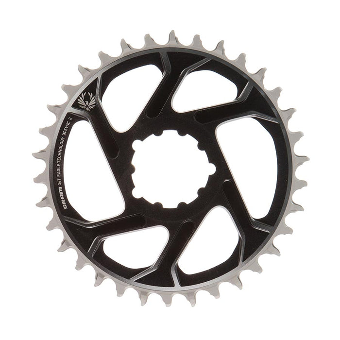 SRAM, Eagle, Chainring, Teeth: 30, Speed: 11/12, BCD: Direct Mount, Aluminum, Grey, 6mm