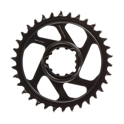 SRAM, Eagle, Chainring, Teeth: 30, Speed: 11/12, BCD: Direct Mount, Aluminum, Grey, 6mm