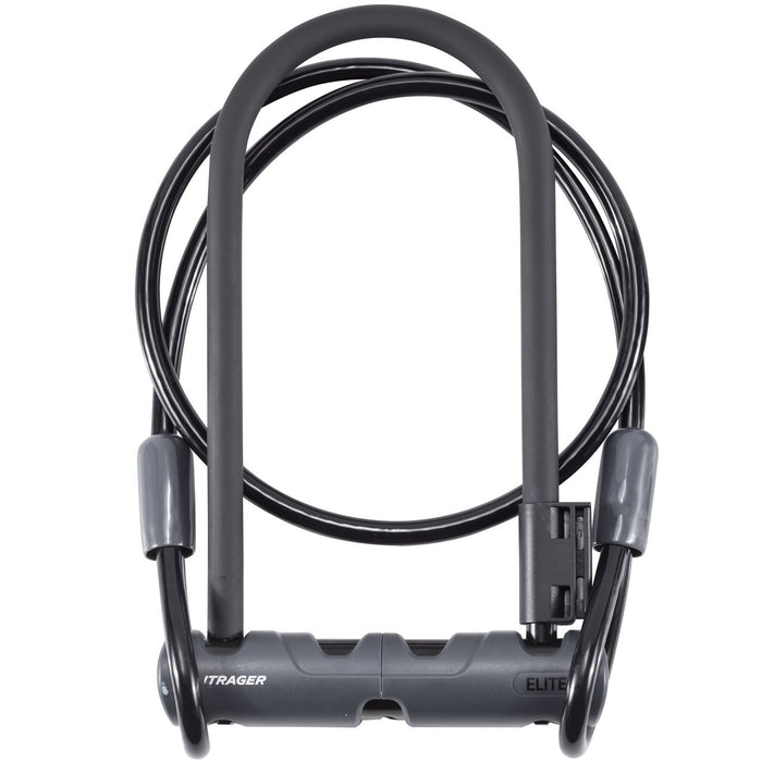 Elite Keyed U-Lock with 4' Cable