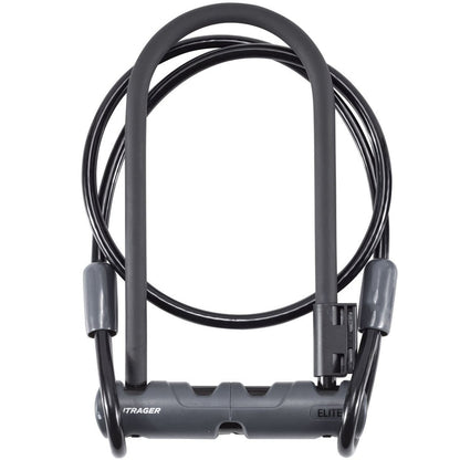 Elite Keyed U-Lock with 4' Cable