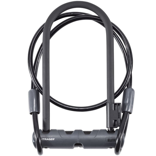 Elite Keyed U-Lock with 4' Cable