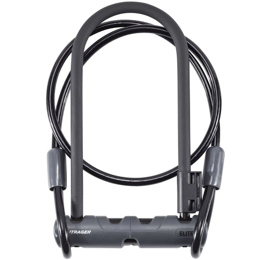 Elite Keyed U-Lock with 4' Cable