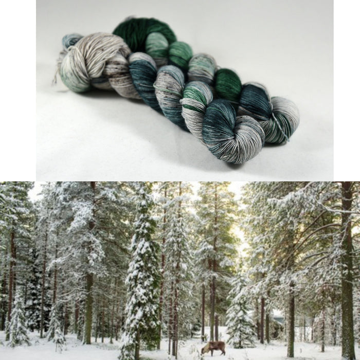 Destination Yarn fingering weight yarn Finnish Lapland