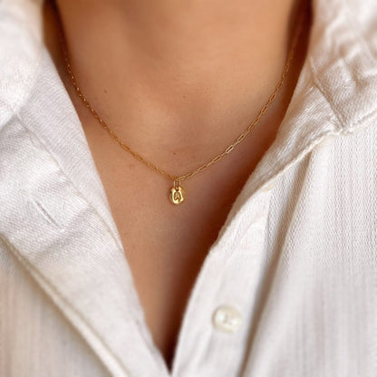 Gold Filled Waterproof Initial Charms Gold Filled Waterproof Initial Charms Necklaces