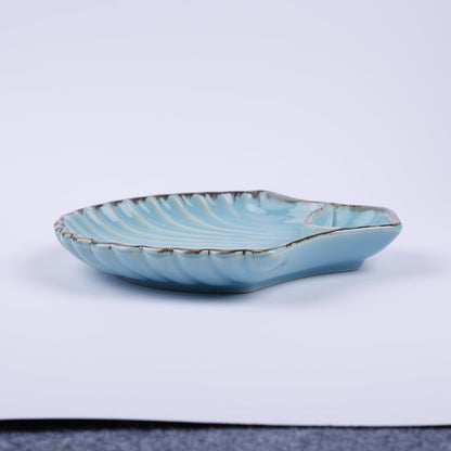 Handmade Decorative Ceramic Platter For Serving & Decor - BLUE