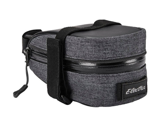 Heather Charcoal Saddle Bag