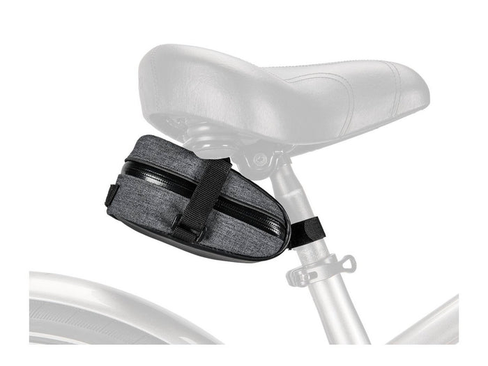 Heather Charcoal Saddle Bag