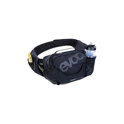 EVOC, Hip Pack Pro 3 +1.5L Bladder, Hip Pack, 3L, Included (1.5L), Black