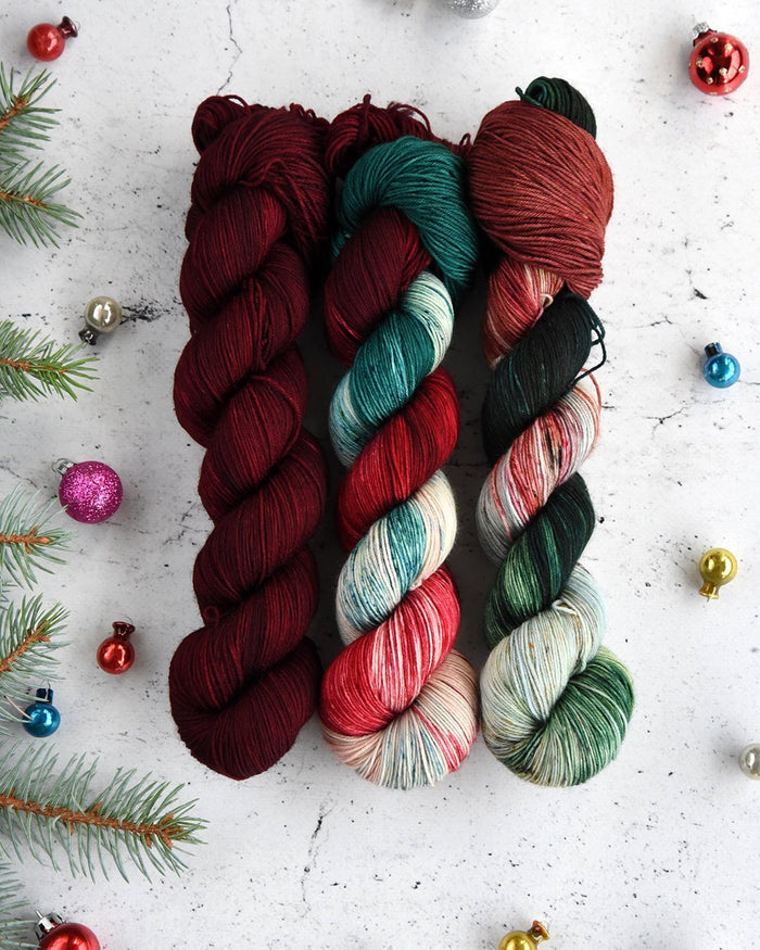 Destination Yarn fingering weight yarn Home Alone House