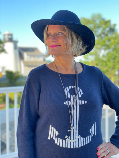 LULU-B NAVY HAT