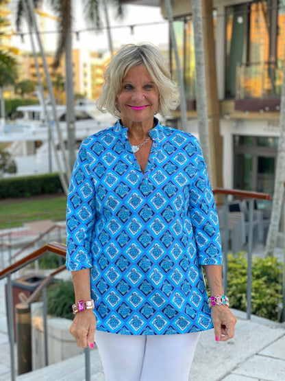 BAHAMA BLUE TUNIC