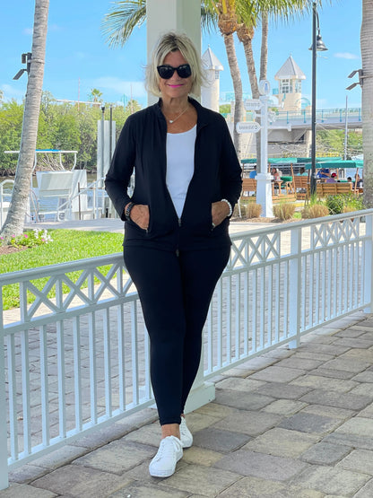 LULU-B BLACK LEGGINGS