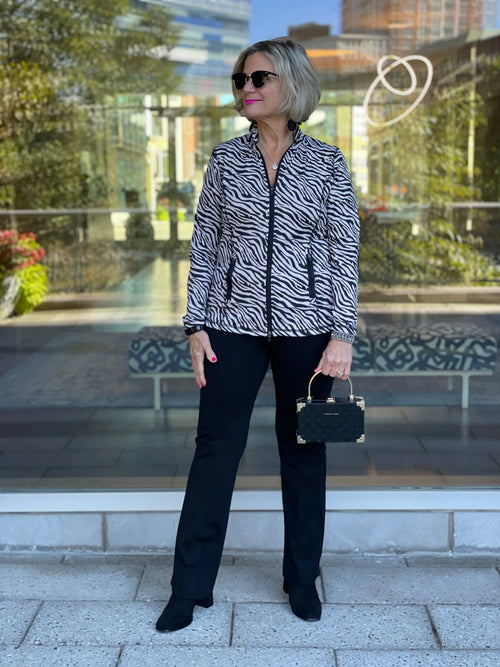 ATLANTA NIGHTS ZIPPER JACKET