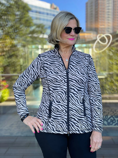 ATLANTA NIGHTS ZIPPER JACKET