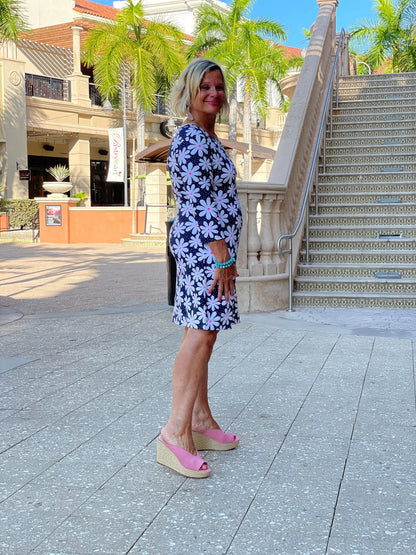 DAISY DAY SLEEVE DRESS