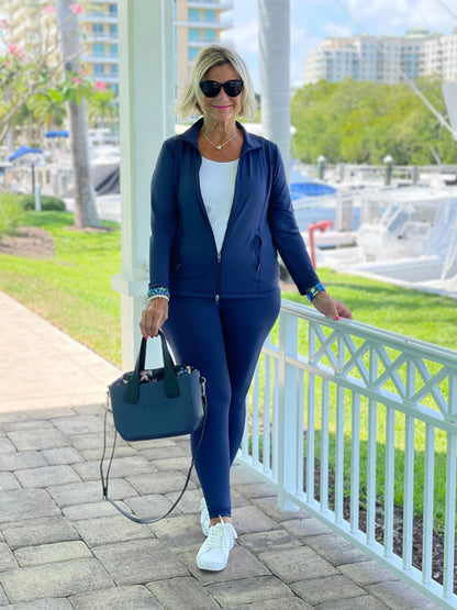 LULU-B NAVY LEGGINGS