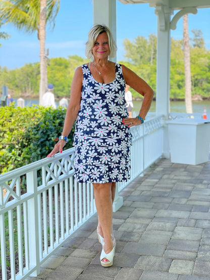 DAISY DAY LAYERED RUFFLE DRESS