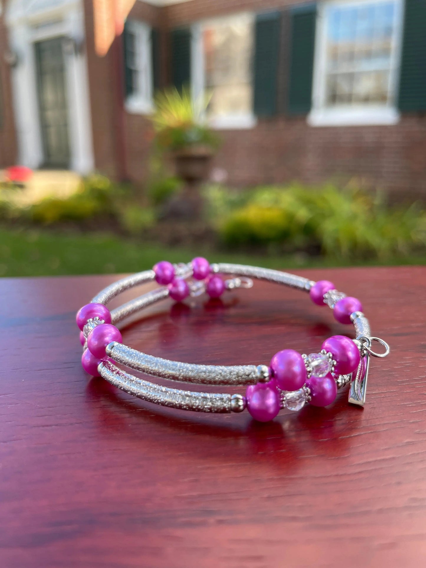 FRESH WATER PINK  BRACELET WRAP