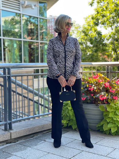 ATLANTA NIGHTS ZIPPER JACKET