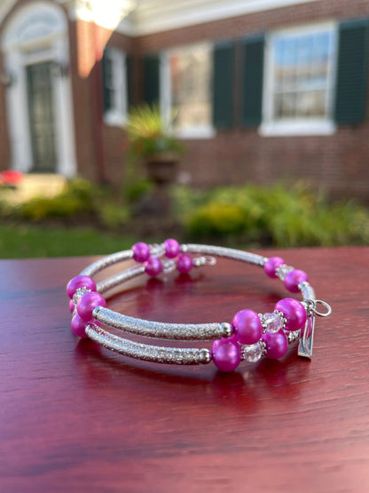 FRESH WATER PINK  BRACELET WRAP