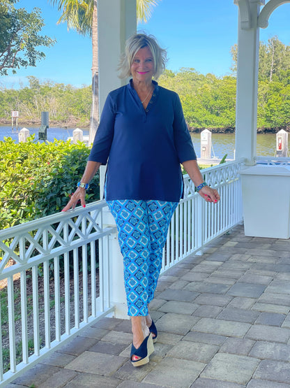 BAHAMA BLUE CAPRI