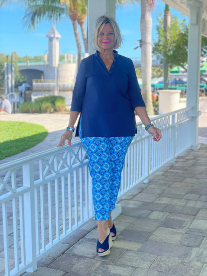 BAHAMA BLUE CAPRI